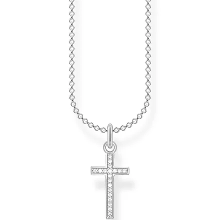 Thomas Sabo KE2043-051-14 Cross berakás női nyaklánc ékszer, állítható Lánc