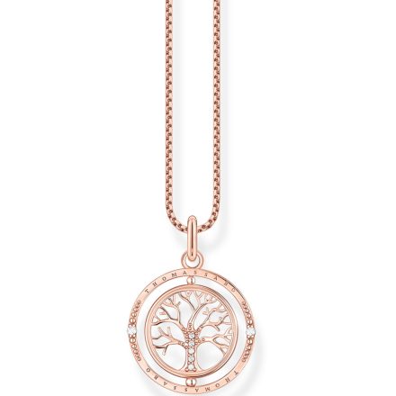 Thomas Sabo KE2148-416-14 Tree of Love női nyaklánc ékszer, állítható Lánc