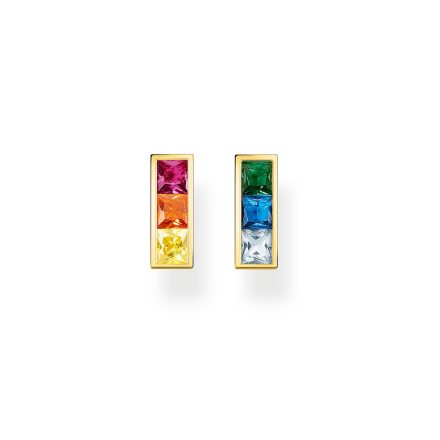 Thomas Sabo Ear díszgomb kő Rainbow H2250-996-7 fülbevaló