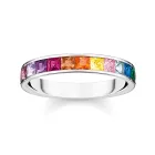 Thomas Sabo női gyűrű TR2403-477-7-52 kő Rainbow méret 52 gyűrű