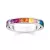 Thomas Sabo női gyűrű TR2403-477-7-52 kő Rainbow méret 52 gyűrű