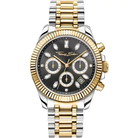   Thomas Sabo WA0398-291-201 Divine Kronográf Óra női óra karóra 38mm 10ATM karóra