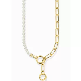   Thomas Sabo KE2193-445-14 női nyaklánc ékszer freshwater pearls & link Lánc, állítható Lánc