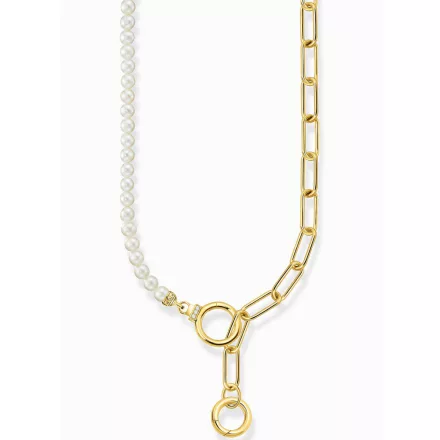 Thomas Sabo KE2193-445-14 női nyaklánc ékszer freshwater pearls & link Lánc, állítható Lánc