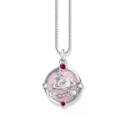 Thomas Sabo PE959-340-9 ezüst medál w. rózsaszín enamel  medál