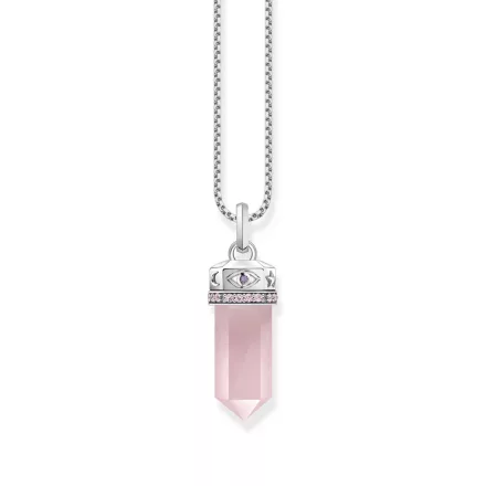 Thomas Sabo PE955-640-9 ezüst medál w. rózsa- rózsa Quartz köves  medál