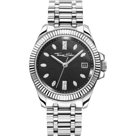 Thomas Sabo WA0406-201-203  óra karóra Divine fekete 33mm 10ATM  karóra