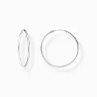 Thomas Sabo CR728-001-21 ezüst karika fülbevaló ékszer 40 mm  fülbevaló