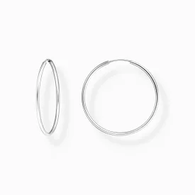   Thomas Sabo CR728-001-21 ezüst karika fülbevaló ékszer 40 mm  fülbevaló