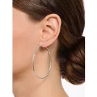 Thomas Sabo CR729-001-21 ezüst karika fülbevaló ékszer 60 mm  fülbevaló