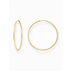 Thomas Sabo CR729-413-39 arany-bevonatú karika fülbevaló ékszer 60 mm  fülbevaló