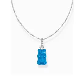   Thomas Sabo KE2209-052-1-L45V ezüst Lánc w. kék Goldbears medál  Lánc