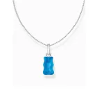 Thomas Sabo KE2209-052-1-L45V ezüst Lánc w. kék Goldbears medál  Lánc