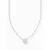 Thomas Sabo KE2210-051-14-L45V ezüst nyaklánc ékszer w. fehér cirkónia medál  Lánc