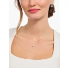 Thomas Sabo KE2210-051-14-L45V ezüst nyaklánc ékszer w. fehér cirkónia medál  Lánc