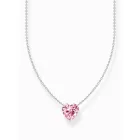 Thomas Sabo KE2211-051-9-L45V ezüst nyaklánc ékszer w. rózsaszín szív medál  Lánc