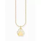 Thomas Sabo KE2266-427-14-L45V arany-bevonatú Lánc w. paw medál  Lánc