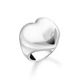   Thomas Sabo TR2471-001-21-56 Bold - ezüst gyűrű in szív alak női gyűrű