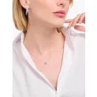 Thomas Sabo KE2280-051-14-L45V ezüst nyaklánc ékszer  Halo-medál in szív alak 40-45 cm női Lánc