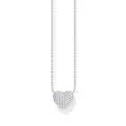 Thomas Sabo KE2277-051-14-L45V ezüst szív nyaklánc ékszer  cirkónia 40-45 cm női Lánc