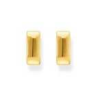 Thomas Sabo CR743-413-39 Bold - arany-bevonatú szögletes karika fülbevaló ékszer 13,4 mm női fülbevaló