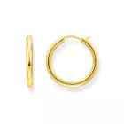 Thomas Sabo CR745-413-39 Bold - arany-bevonatú karika fülbevaló ékszer 26,8 mm női fülbevaló