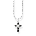 Thomas Sabo KE2296-167-11-L45V ezüst nyaklánc ékszer  Cross medál Cross románc női Lánc