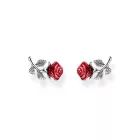 Thomas Sabo H2314-664-10 ezüst pötty fülbevaló ékszer Roses románc női fülbevaló