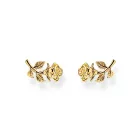 Thomas Sabo H2314-413-39 arany-bevonatú pötty fülbevaló ékszer Roses románc női fülbevaló