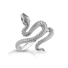 Thomas Sabo TR2483-664-21-56 ezüst kígyó gyűrű Tempting románc női gyűrű