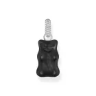 Thomas Sabo PE967-052-11 nagy fekete Golden Bear medál + cirkónia női medál