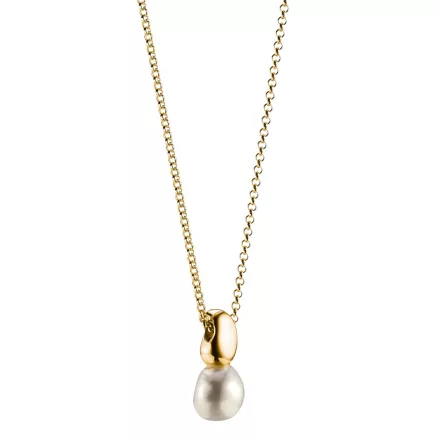 Thomas Sabo KE2318-430-14-L45V nyaklánc ékszer  pearls-medál természetes Beauty arany-bevonatú női Lánc