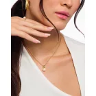 Thomas Sabo KE2318-430-14-L45V nyaklánc ékszer  pearls-medál természetes Beauty arany-bevonatú női Lánc