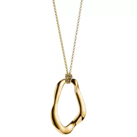   Thomas Sabo KE2319-413-39-L70 nyaklánc ékszer + medál természetes Beauty arany-bevonatú női Lánc
