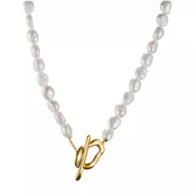   Thomas Sabo KE2320-430-14-L45 Gyöngy nyaklánc ékszer természetes Beauty arany-bevonatú női Lánc