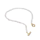 Thomas Sabo KE2320-430-14-L45 Gyöngy nyaklánc ékszer természetes Beauty arany-bevonatú női Lánc