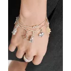 Thomas Sabo 2221-001-21 medál-medál HARIBO arany Bear ezüst női medál