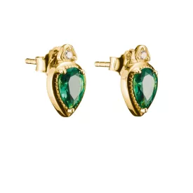   Thomas Sabo H2333-971-6 pötty fülbevaló ékszer Drop Elyndra arany-bevonatú 12,0 mm női fülbevaló