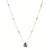 Thomas Sabo KE2331-971-6-L50V nyaklánc ékszer Drop Elyndra arany-bevonatú női Lánc