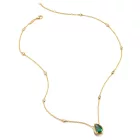 Thomas Sabo KE2331-971-6-L50V nyaklánc ékszer Drop Elyndra arany-bevonatú női Lánc