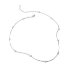 Thomas Sabo KE2340-051-14-L50V nyaklánc ékszer fehér cirkónia Kövek ezüst női Lánc