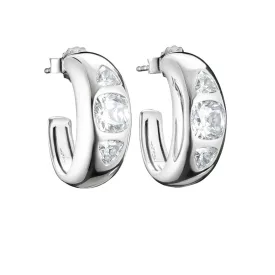   Thomas Sabo CR759-051-14 karika fülbevaló ékszer  fehér cirkónia Kövek 20,0 mm női fülbevaló