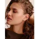 Thomas Sabo H2342-051-14 pötty fülbevaló ékszer ovális ezüst 11,0 mm női fülbevaló