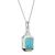 Thomas Sabo KE2366-405-17-L45V nyaklánc ékszer Octagon  i ation türkiz Elyndra ezüst női Lánc