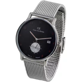   Carl  Zeyten CVZ0018BKMB férfi óra karóra Furtwangen 42mm 3ATM  karóra