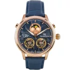 Carl  Zeyten CVZ0060RBLS férfi óra karóra Durbach automata Holdfázis limitált kiadás 46mm 5ATM  karóra