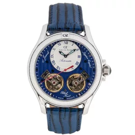   Carl  Zeyten CVZ0084SBLS férfi óra karóra Waldhaus automata Limited 46mm 5ATM karóra