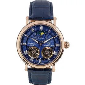   Carl  Zeyten CVZ0054RBSR Murg Holdfázis automata férfi óra karóra 46mm 5ATM karóra