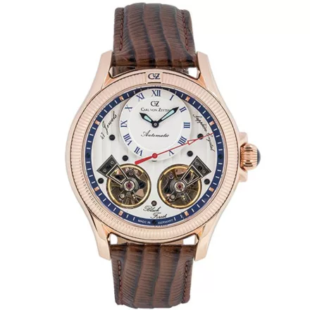 Carl  Zeyten CVZ0084RWHS férfi óra karóra Waldhaus automata Limited 46mm 5ATM karóra