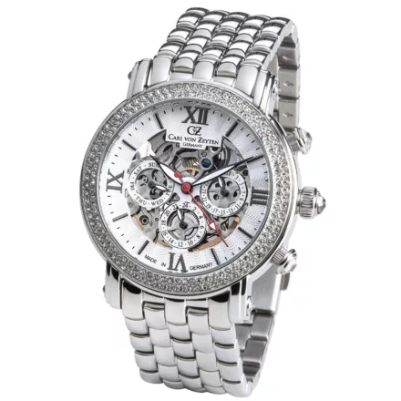 Carl  Zeyten CVZ0062WHMS Kniebis automata női óra karóra 40mm 5ATM karóra